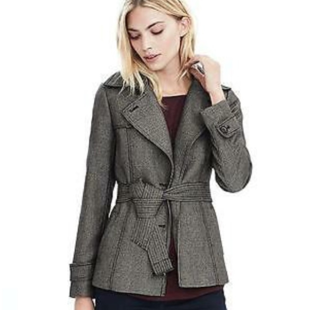 Banana Republic NWOT Houndstooth jacket size 8